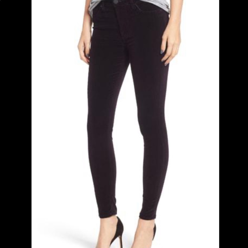 HUDSON Nico Ankle Skinny Pants In Prism Purple 25